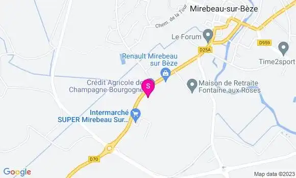 Localisation Intermarché Station