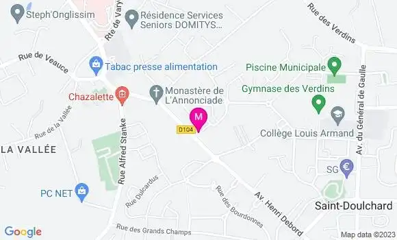 Localisation Station Leclerc