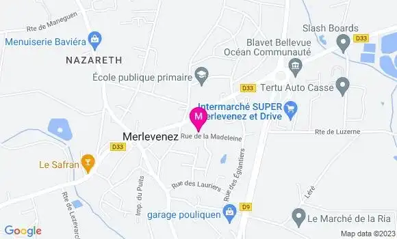 Localisation Intermarché Station