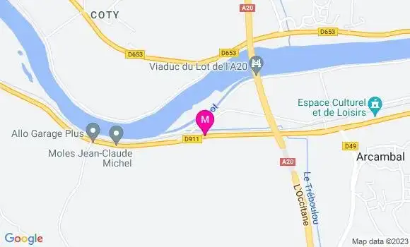 Localisation Station Carrefour