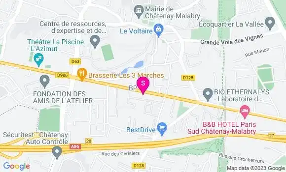 Localisation Bp