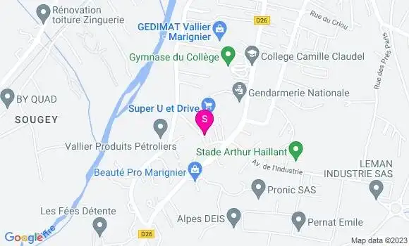 Localisation Super U