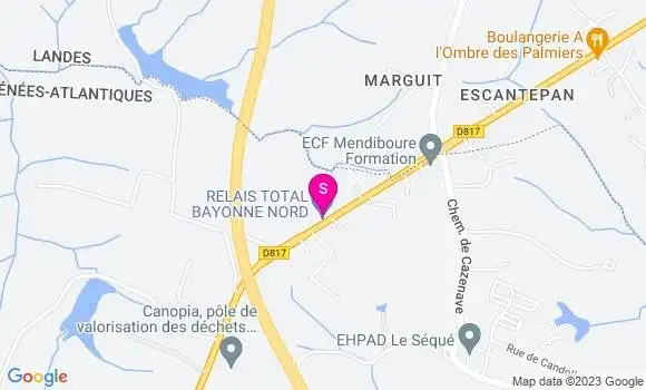 Localisation TotalEnergies