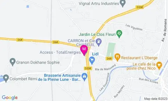 Localisation Access TotalEnergies