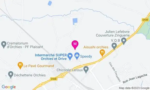 Localisation Intermarché Station