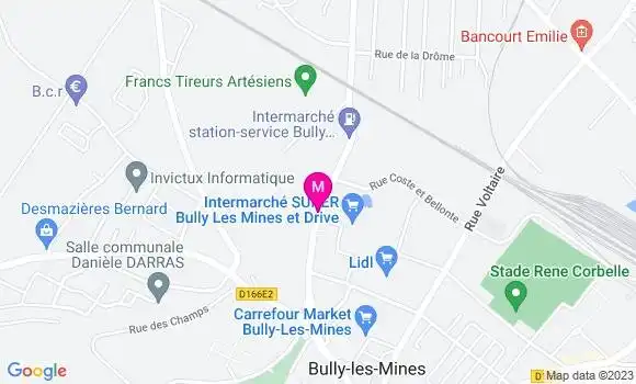 Localisation Intermarché Station