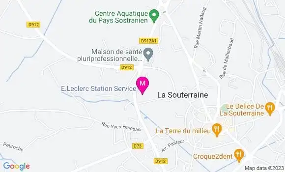 Localisation Station Leclerc