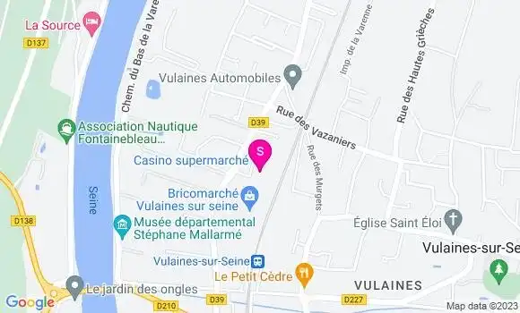 Localisation Supermarché Casino