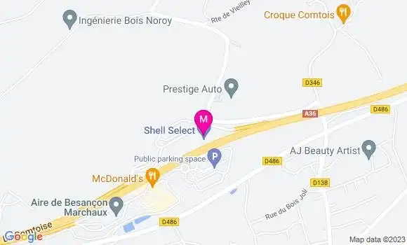 Localisation Shell Select