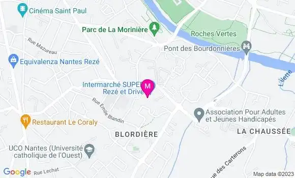 Localisation Intermarché Station