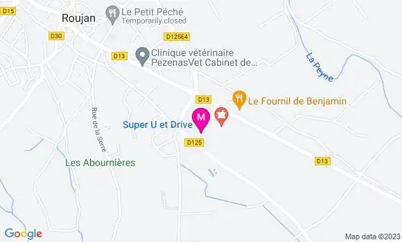 Localisation Super U