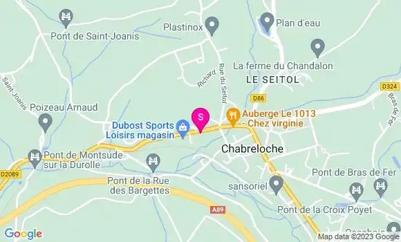 Localisation Berthin Thierry Claude
