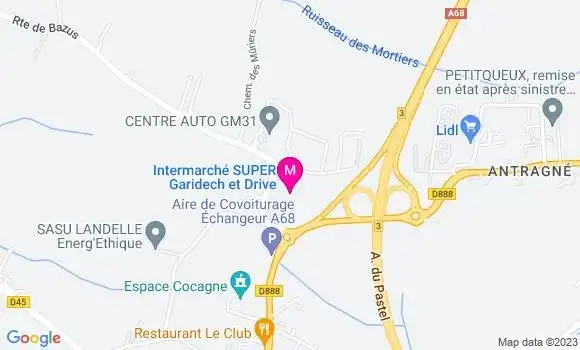Localisation Intermarché