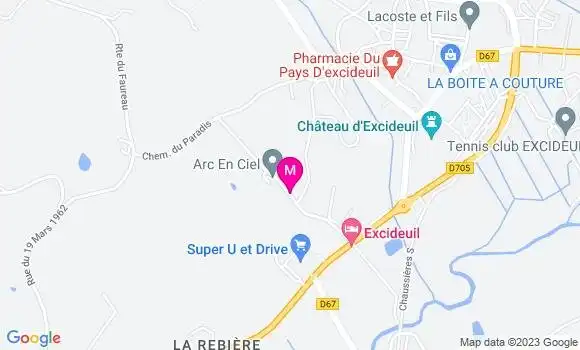 Localisation Super U