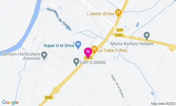 Localisation Super U