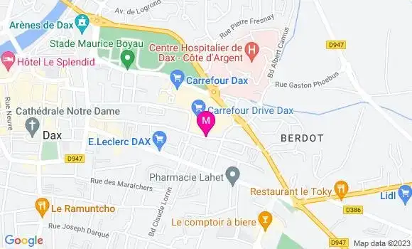 Localisation Station Leclerc