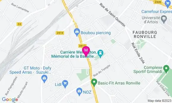 Localisation Arradis