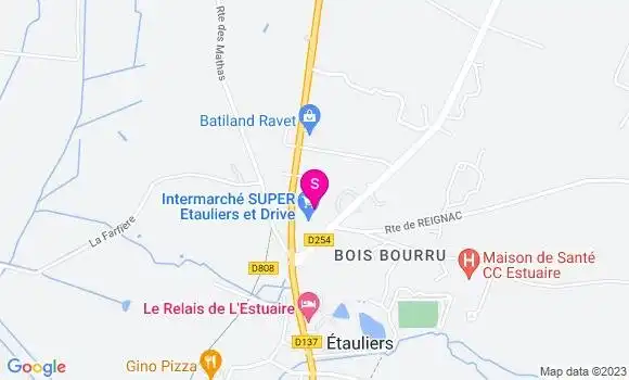 Localisation Intermarché Station