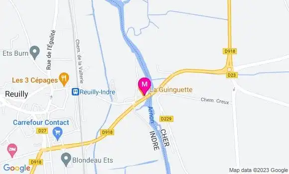 Localisation Carrefour Contact