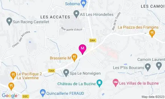 Localisation Station la Source