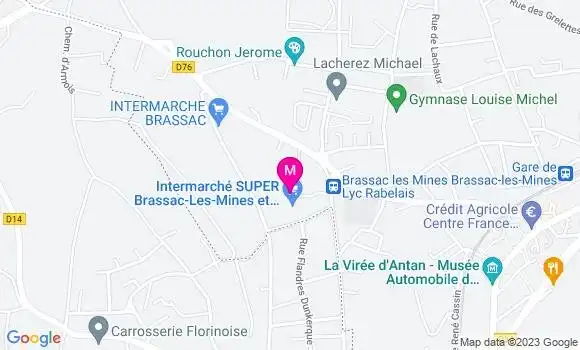 Localisation Intermarché