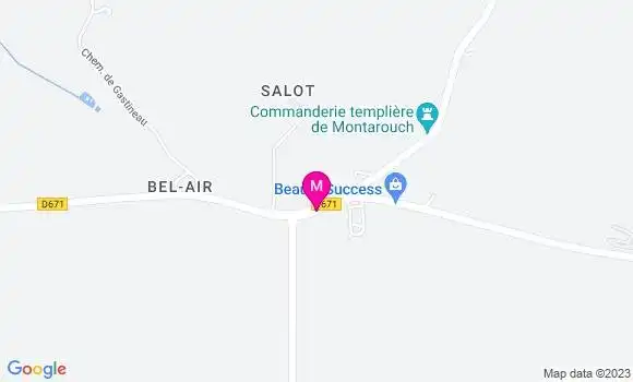 Localisation Carrefour Market