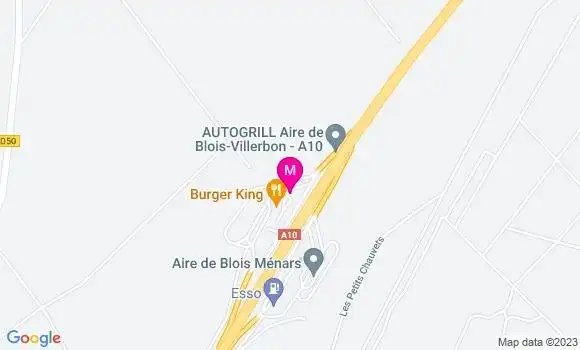 Localisation Shell Blois Villerbon
