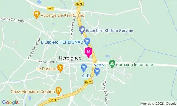 Localisation Station Leclerc