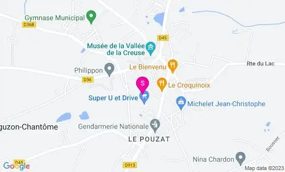 Localisation Super U