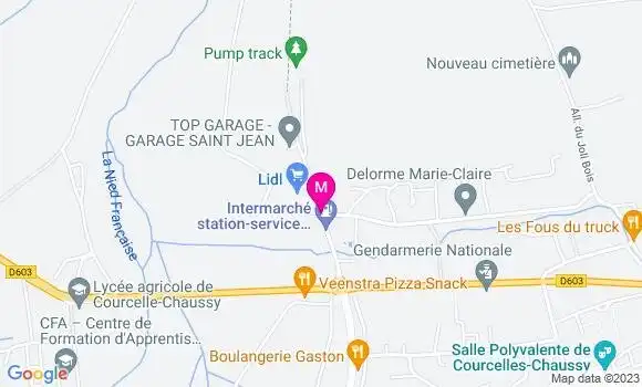 Localisation Intermarché Station
