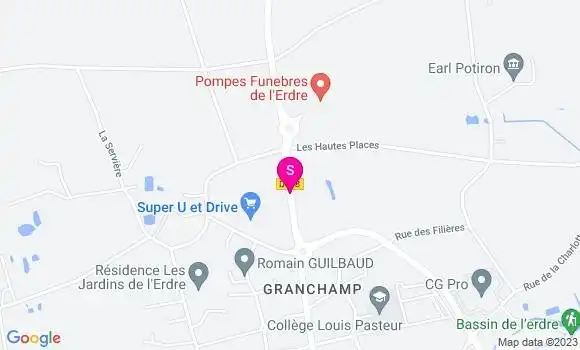Localisation Super U
