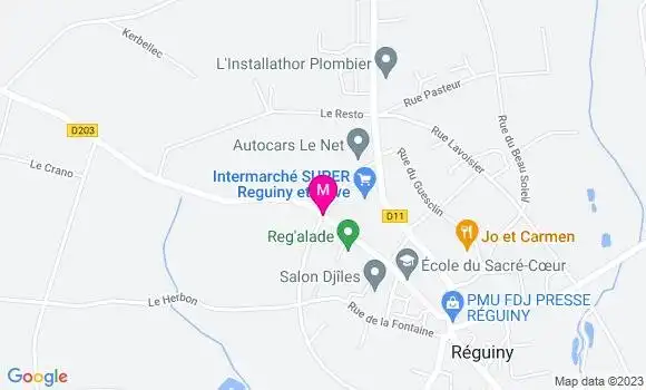 Localisation Intermarché