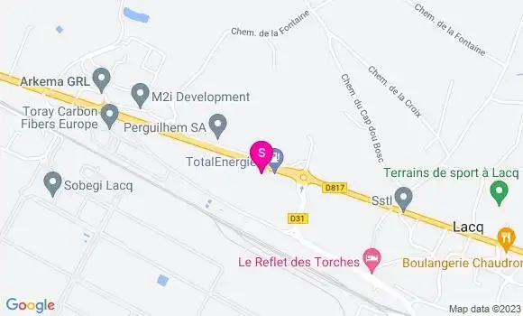 Localisation TotalEnergies