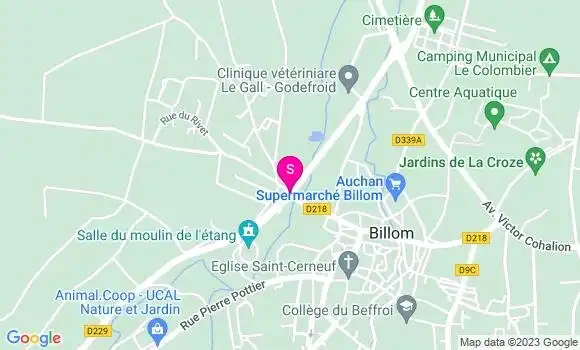 Localisation Intermarché Contact