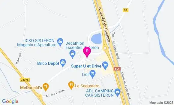 Localisation Super U