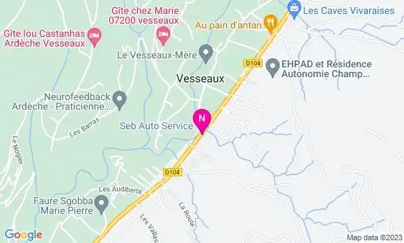 Localisation Seb Auto Service