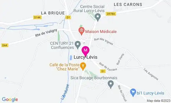 Localisation Atac