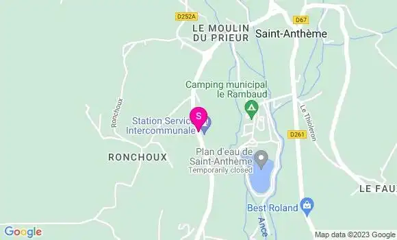Localisation Station Intercommunale
