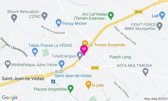 Localisation TotalEnergies