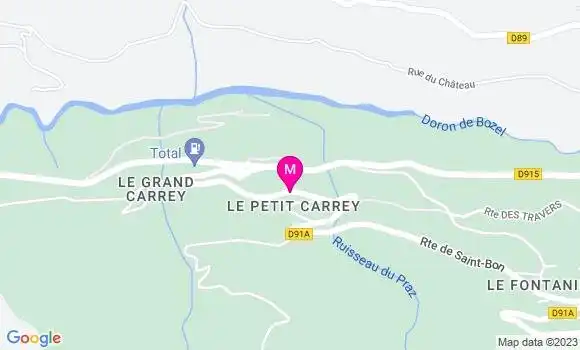 Localisation Garage du Grand Pont