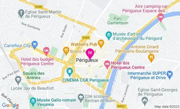 Localisation Casino Supermarché
