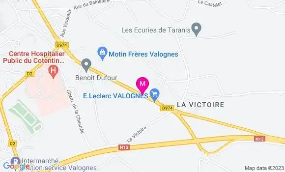 Localisation Station Leclerc