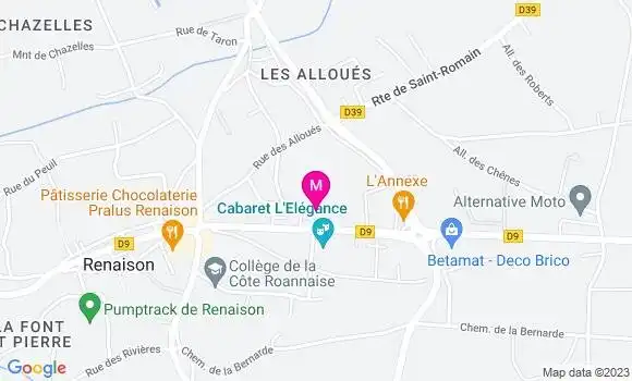 Localisation Carrefour Market