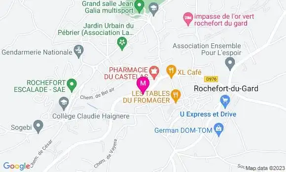 Localisation Garage Georges Pruvost