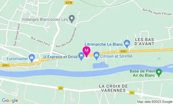 Localisation Super U