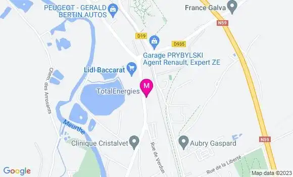 Localisation TotalEnergies