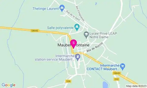 Localisation Intermarché Station