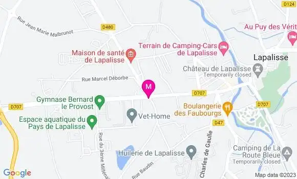 Localisation Lapalisse Essence