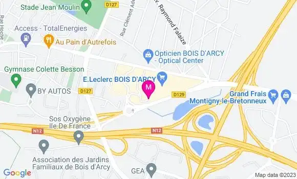 Localisation Station Service Leclerc