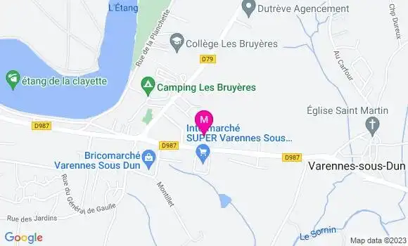 Localisation Intermarche Station